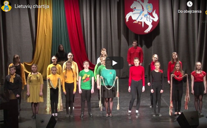 Lietuvių chartijai 70 metų