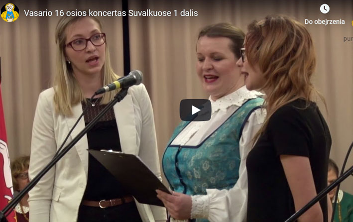 Vasario 16-osios koncertas Suvalkuose (1 dalis)
