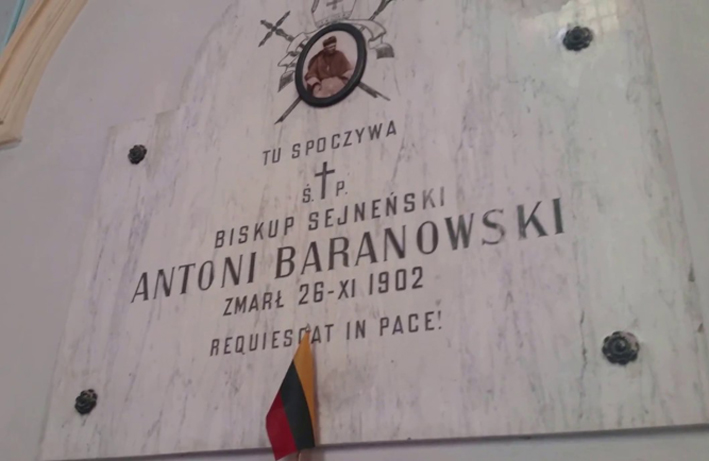 Vyskupo Antano Baranausko mirtis ir laidotuvės