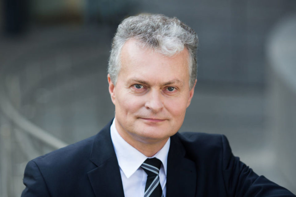 LR prezidentu tapo Gitanas Nausėda