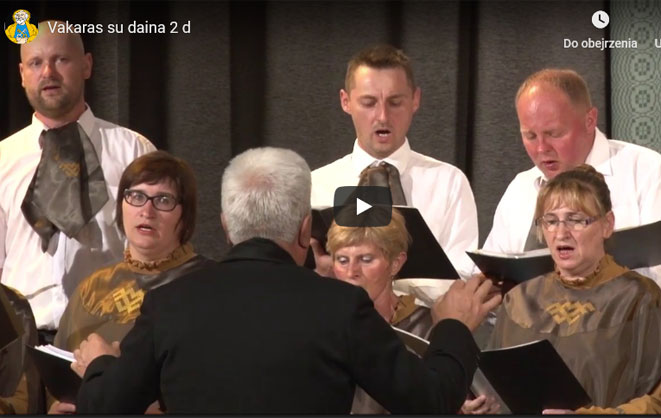 „Vakaras su daina“. Choro „Dzūkija“ koncertas