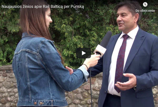 Ar „Rail Baltica“ eis per Punską? Naujausios žinios