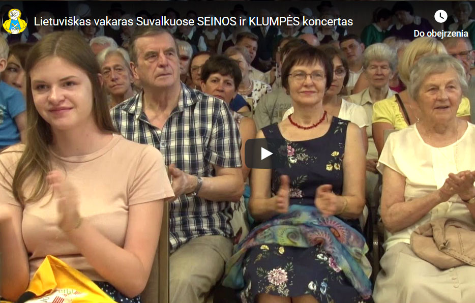 Lietuviškas vakaras Suvalkuose. „SEINOS“ ir „KLUMPĖS“ koncertas
