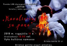 „Kavalierius su pana“ vėl Punske