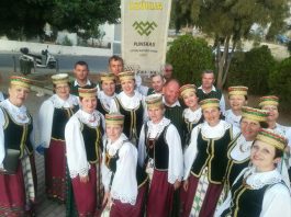 Punsko „Dzūkija“ gastroliavo saulėtoje Kretoje