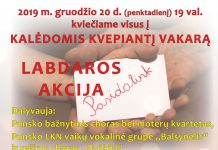 Labdaros akcija „PASIDALINK”