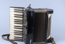 Tėvas muzikantas ir dzvi armonikos