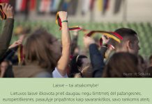Laisvė – tai atsakomybė!