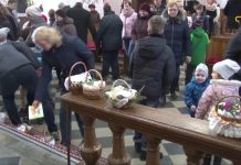 Velykinių valgių šventinimas Punske (2018)