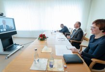 Baltijos šalių vadovų telekonferencija