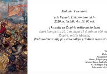 Kapsulės su Žalgirio mūšio lauko žeme įleidimo ceremonija