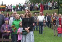 Punske giedojome Lietuvos himną