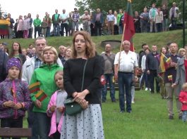 Punske giedojome Lietuvos himną