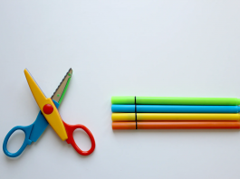 Grafinės žirklės – smagiems darbeliams