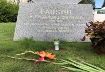Mokytojas, Tauro apygardos vadas Aleksandras Grybinas-Faustas
