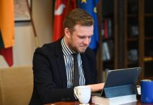 Ministras G. Landsbergis vyksta pirmojo dvišalio vizito į Lenkiją