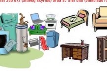 DIDELIŲ GABARITŲ ATLIEKŲ SURINKIMAS