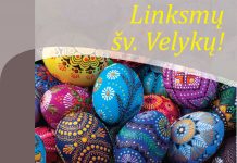 Linksmų šv. Velykų