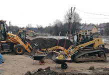 Vyksta Seinų turgavietės renovacija