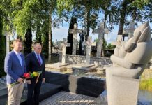 Seinuose, Vygriuose ir Krasnogrūdoje lankėsi kultūros ministras Simonas Kairys