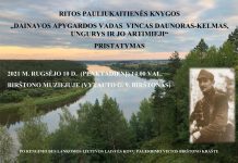 Knygos apie partizanus pristatymas Birštone