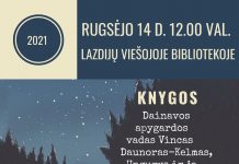 Punsko „Aušros“ leidyklos knygos apie partizanus pristatymas Lazdijuose