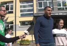 Punske lankėsi žymus Lietuvos krepšininkas Jonas Mačiulis