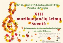 Muzikuojančių šeimų šventė