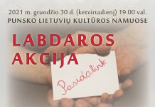 Labdaros akcija „Pasidalink“