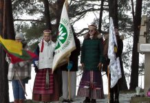 Šlynakiemyje pagerbtas Lietuvos partizanų atminimas