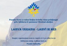 Laisva Ukraina – laisvi ir mes