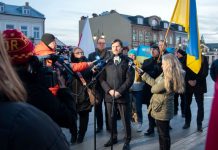 Suvalkų krašto gyventojai solidarizuojasi su Ukraina