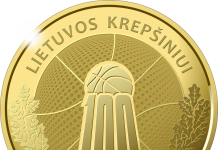 Lietuvos krepšinio šimtmečiui išleidžiamas proginis medalis