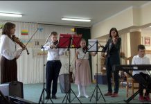 Atvirų durų dieną Punsko muzikos mokykloje