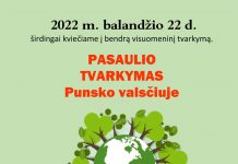 Pasaulio tvarkymo akcija Punske
