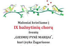 GIESMIŲ PYNĖ MARIJAI