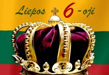Liepos 6-oji – Valstybės (Lietuvos Karaliaus Mindaugo karūnavimo) ir Tautiškos giesmės diena