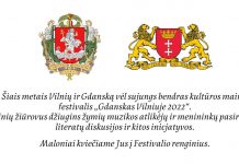 Vilnių ir Gdanską sujungs kultūros mainų festivalis „Gdanskas Vilniuje 2022“