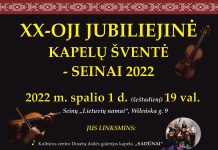 20-oji „Kapelų šventė“ Seinuose