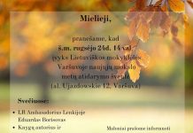 Naujųjų mokslo metų pradžia Varšuvoje