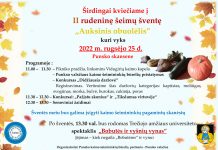 Kviečiame į rudeninę šeimų šventę