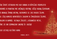 Linksmų šv. Kalėdų linki Punsko LKN