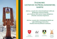 Švęskime Lietuvos nepriklausomybę kartu