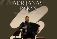 Akordeono rečitalis. Adrijanas Pykys