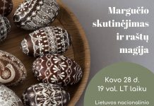 Margučio skutinėjimas ir raštų magija