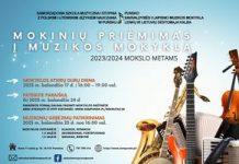 Punsko muzikos mokykla skelbia mokinių priėmimą