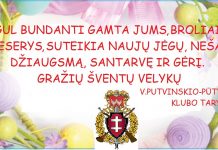 Gražių šv. Velykų