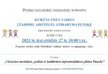 Žaidimų aikštelės atidarymas jau kitą savaitę
