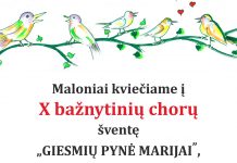 X bažnytinių chorų šventė