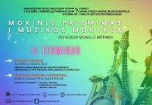 Papildomas mokinių priėmimas į muzikos mokyklą